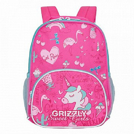 Рюкзак детский GRIZZLY RK-076-3 /1 pink