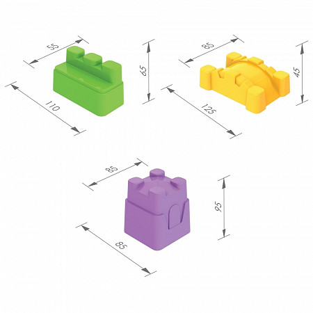 На картинке изображен Набор Нордпласт для песка № 8 079 Р29648 green Набор Нордпласт для песка № 8 079 Р29648 green