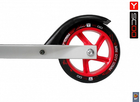 Самокат Y-Scoo RT 125 Mini City Montreal red/blue