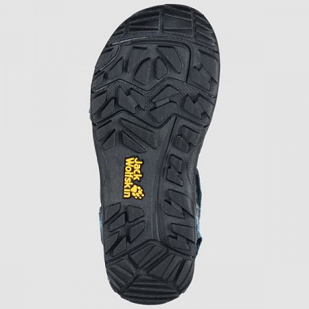 На картинке изображен Сандалии детские Jack Wolfskin Seven Seas 2 Sandal B glacier blue Сандалии детские Jack Wolfskin Seven Seas 2 Sandal B glacier blue