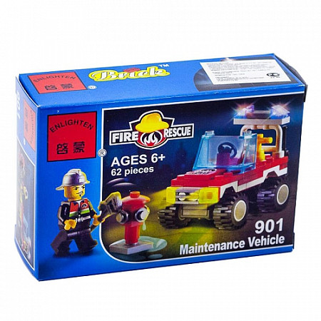 Конструктор Enlighten 901 Пожарная машина