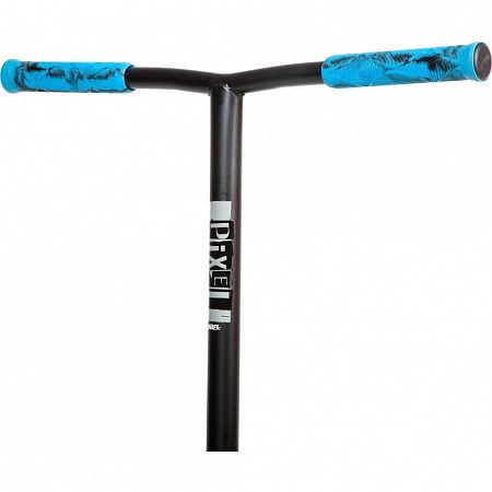 Трюковой самокат Novatrack Pixel Pro'105 Graffiti 120A.PIXEL.BL21 blue/black