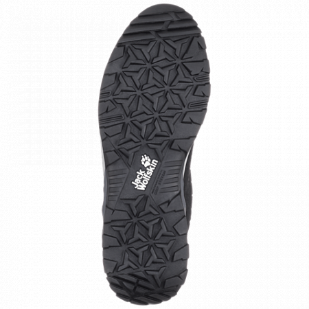 Полуботинки мужские Jack Wolfskin Cascade Hike Lt Texapore Low M black / red