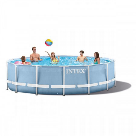 Каркасный бассейн Intex Prism Frame 305x76 см+фильтр-насос 28702