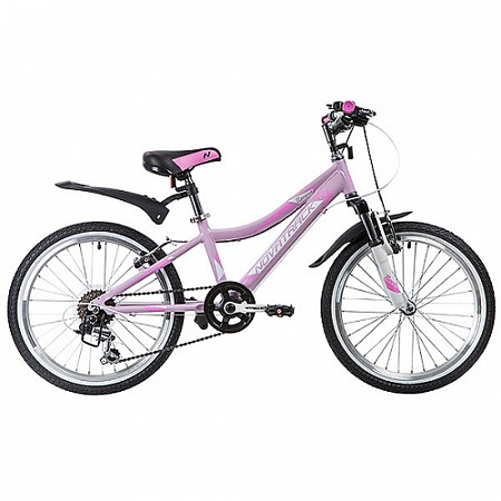 Велосипед Novatrack Novara 20" (2019) Pink 20AH6V.NOVARA.PN9