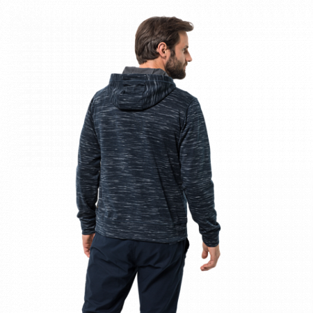 Джемпер мужский Jack Wolfskin Oceanside Hooded Jkt Men night blue