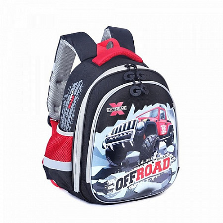 Школьный рюкзак GRIZZLY RA-978-8 black