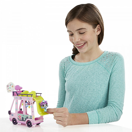 Игровой набор Littlest Pet Shop Автобус (B3806)