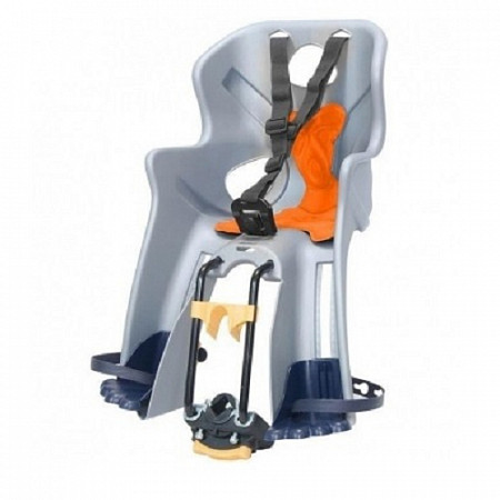 Детское велокресло переднее Bellelli Rabbit Multifix 01RBTM0007 silver