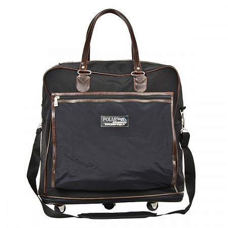 На картинке изображен Дорожная сумка Polar 7030.2 black Дорожная сумка Polar 7030.2 black