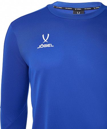На картинке изображен Джемпер тренировочный детский Jogel DIVISION PerFormDRY Pro Training Top JD1JU0121.Z2-K blue Джемпер тренировочный детский Jogel DIVISION PerFormDRY Pro Training Top JD1JU0121.Z2-K blue