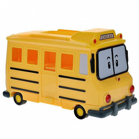 На картинке изображен Игровой набор Robocar Poli Кейс для хранения машинок Скулби (вместимость 14 машинок) 83148 Игровой набор Robocar Poli Кейс для хранения машинок Скулби (вместимость 14 машинок) 83148