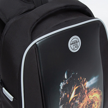 Рюкзак школьный GRIZZLY RAf-193-4 /1 black