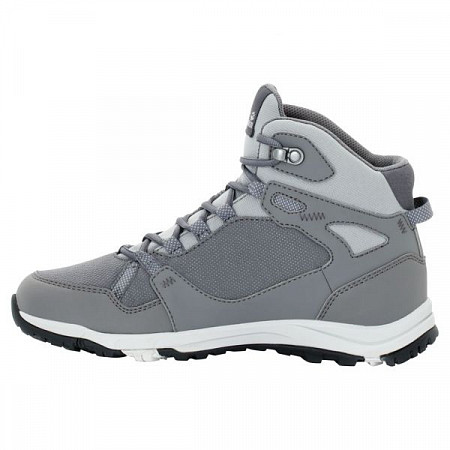 Ботинки женские Jack Wolfskin Activate Texapore Mid W grey