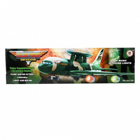 На картинке изображен Самолет на батарейках OBL543382 585-10А Самолет на батарейках OBL543382 585-10А