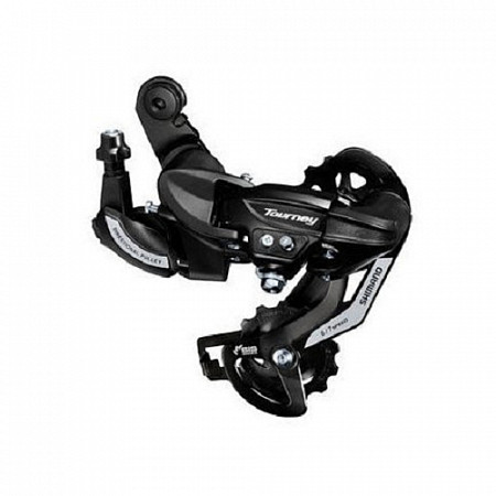 Переключатель задний Shimano Tourney RD-TY500, 6/7 скоростей, крепление на петух, ARDTY500D
