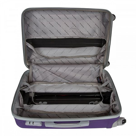 На картинке изображен Чемодан средний Polar 26" 2-ой Р12017-12 purple Чемодан средний Polar 26" 2-ой Р12017-12 purple