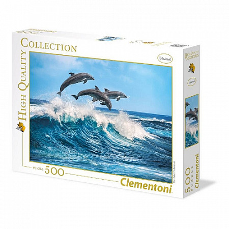 Мозаика Clementoni Дельфины 500 эл 35055