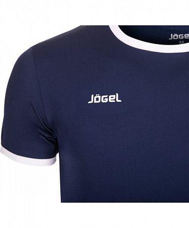 Футболка футбольная детская Jogel JFT-1010-091 dark blue/white