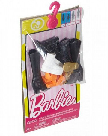 Игровой набор Barbie Обувь для кукол FYW80