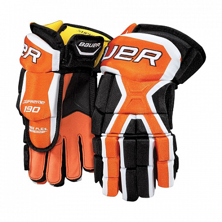 Перчатки хоккейные Bauer Supreme 190 Sr Orange