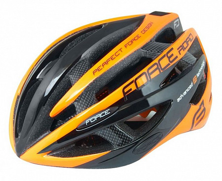 Велошлем Force Road black/orange