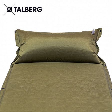 Самонадувающийся коврик Talberg Basic Reg Mat (TLM-014) olive
