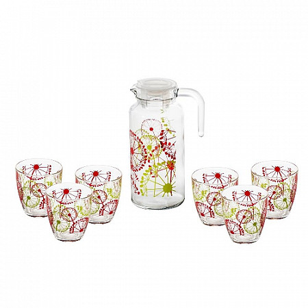 Набор стаканов с кувшином Pasabahce Уоркшоп Фазенда 95972УБ