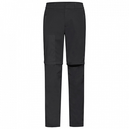 Брюки с молнией мужские Jack Wolfskin Overland Zip Away M black