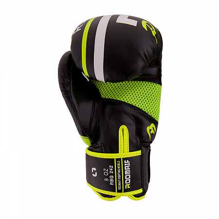 Боксерские перчатки Roomaif RBG-242 Dx lime