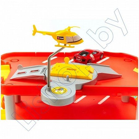 Игровой набор Bburago Street Fire Паркинг 3-х уровневый Parking Playset (18-30025)
