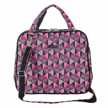 На картинке изображен Сумка-папка Polar П7118 Geometry pink Сумка-папка Polar П7118 Geometry pink