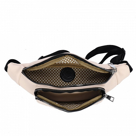 Поясная сумка женская Ors Oro OMS-0156 milk