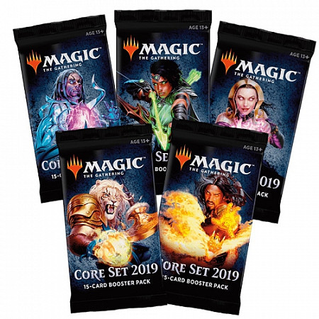 Карточная игра Wizards of the Coast Magic the Gathering Core Set 2019: Бустер ENG 873677
