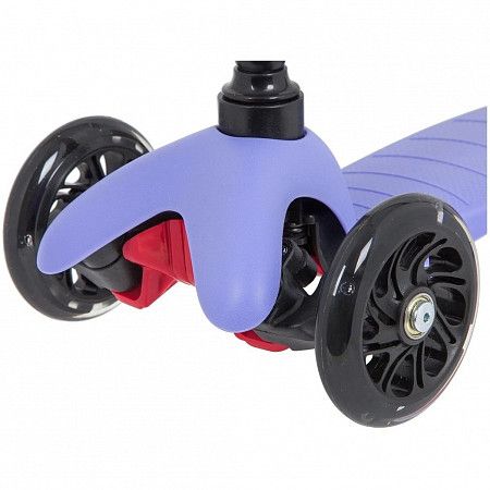 Самокат-кикборд Novatrack Disco-kids Basic 120H.DISCOKIDS.BVL20  black/violet