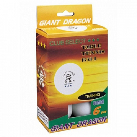 Мячи для настольного тенниса Giant Dragon Club Select 33033 3 зв