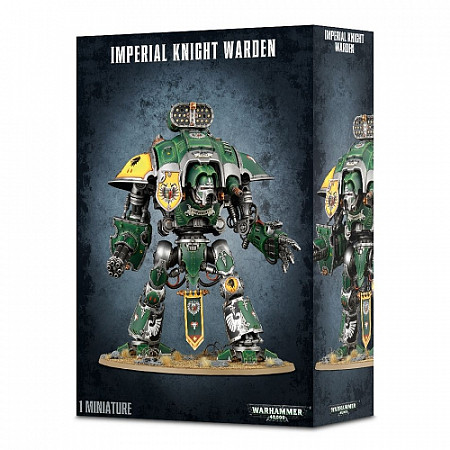 На картинке изображен Фигурка Games Workshop Warhammer: Imperial Knight Warden 54-12 Фигурка Games Workshop Warhammer: Imperial Knight Warden 54-12