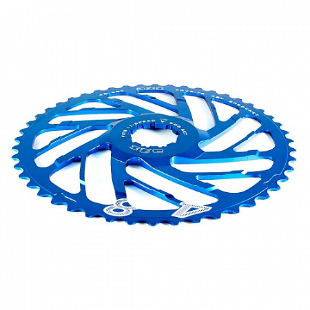 Звезда задняя A2Z для кассеты Shimano 48T blue AD-48T-4