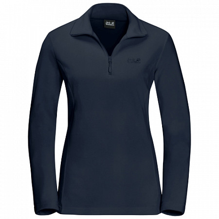 На картинке изображен Джемпер женский Jack Wolfskin Gecko Women midnight blue Джемпер женский Jack Wolfskin Gecko Women midnight blue