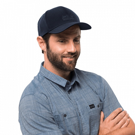 Ветрозащитная кепка мужская Jack Wolfskin Summer Storm Cap night blue 1907751-1010