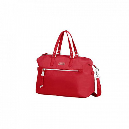 На картинке изображен Сумка дорожная Samsonite Karissa 38см 34N-40020 Red Сумка дорожная Samsonite Karissa 38см 34N-40020 Red