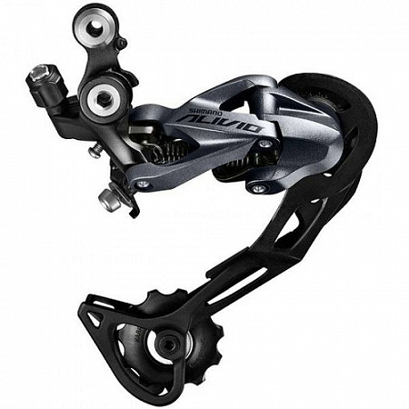 На картинке изображен Переключатель задний Shimano Alivio Shadow RD-M4000 SGS Переключатель задний Shimano Alivio Shadow RD-M4000 SGS