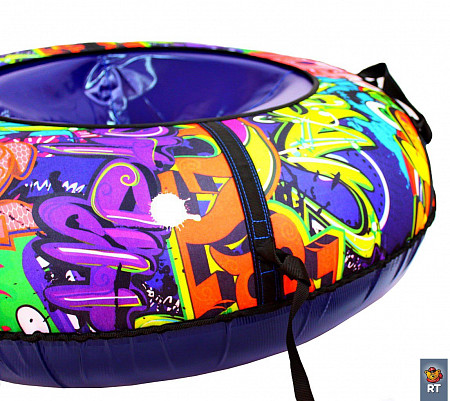 Тюбинг Тяни-Толкай Оксфорд Graffiti автокамера 107см multicolour