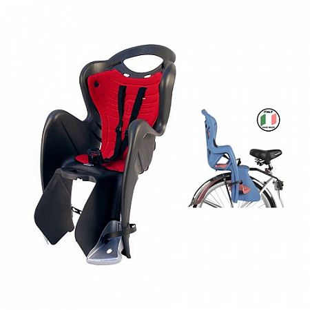 На картинке изображен Велокресло для детей Bellelli Mr Fox Standard B-Fix 01FXSB0000XL black Велокресло для детей Bellelli Mr Fox Standard B-Fix 01FXSB0000XL black