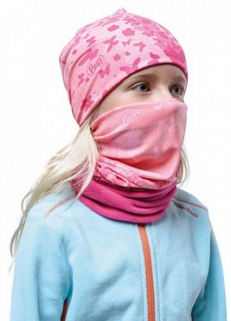 Бандана детская Buff Child Polar Butterfly Pink