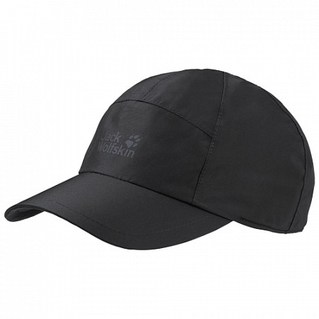 Водонепроницаемая бейсболка мужская Jack Wolfskin Texapore Ecosphere Base Cap black