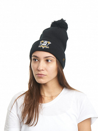 Шапка Atributika&Club NHL Anaheim Ducks 59121 black