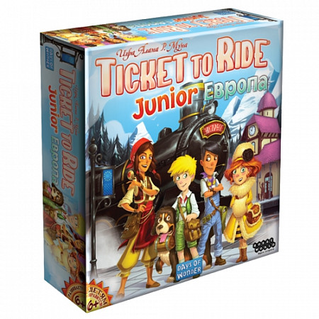 Настольная игра Hobby World Ticket to Ride Junior: Европа 1867