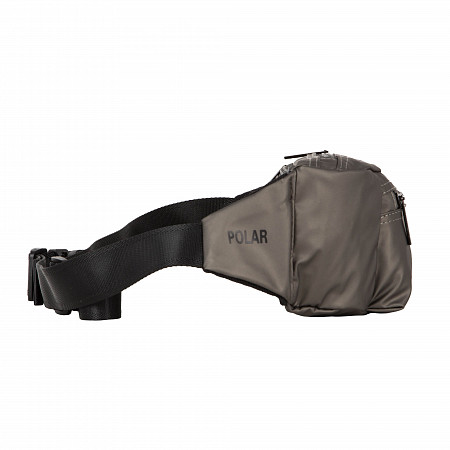 На картинке изображен Сумка на пояс Polar 18250 black Сумка на пояс Polar 18250 black