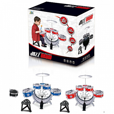 На картинке изображен Барабанная установка Jazz Drum 6604-2 Барабанная установка Jazz Drum 6604-2